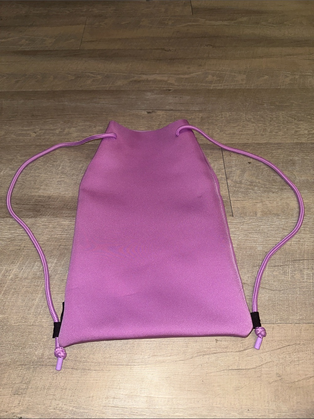 Triangl Lilac Drawstring Backpack - Picture 2 of 3